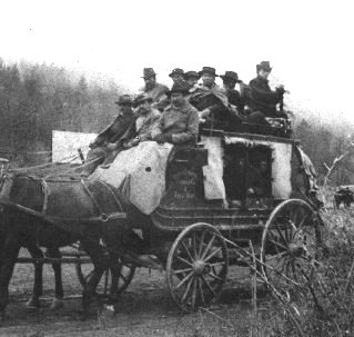 BX Express stagecoach