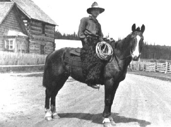 Martin on horseback